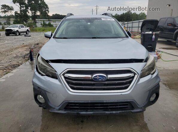 4S4BSAJC8K3282953 2019 SUBARU OUTBACK Silver Widok z przodu