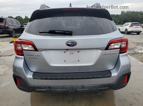 4S4BSAJC8K3282953 2019 SUBARU OUTBACK Silver Widok z tyłu