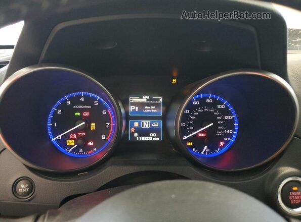 4S4BSAKC6J3269745 2018 SUBARU OUTBACK Beige Instrument cluster view
