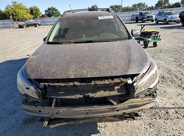 4S4BSAKC7J3356960 2018 SUBARU OUTBACK Gray Front view