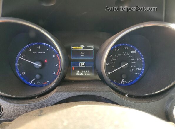 4S4BSAKC7J3356960 2018 SUBARU OUTBACK Gray Instrument cluster view