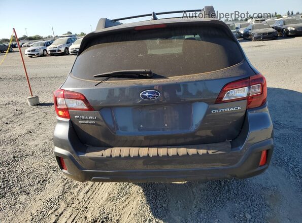 4S4BSAKC7J3356960 2018 SUBARU OUTBACK Gray Rear view