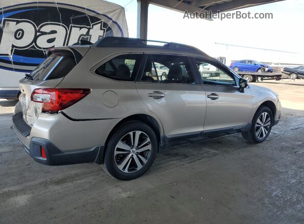 4S4BSANC0J3205650 2018 SUBARU OUTBACK Gold Trasero derecho