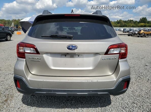 4S4BSANC0J3379332 2018 SUBARU OUTBACK Beige Rear view