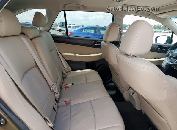 4S4BSANC7J3315210 2018 SUBARU OUTBACK Green Widok wnętrza z tyłu