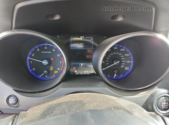 4S4BSENC0J3207969 2018 SUBARU OUTBACK Black Սարքավորումների վահանակի տեսք