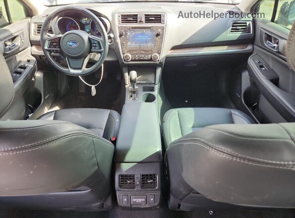4S4BSENC0J3207969 2018 SUBARU OUTBACK Black Առջևի վահանակի տեսք