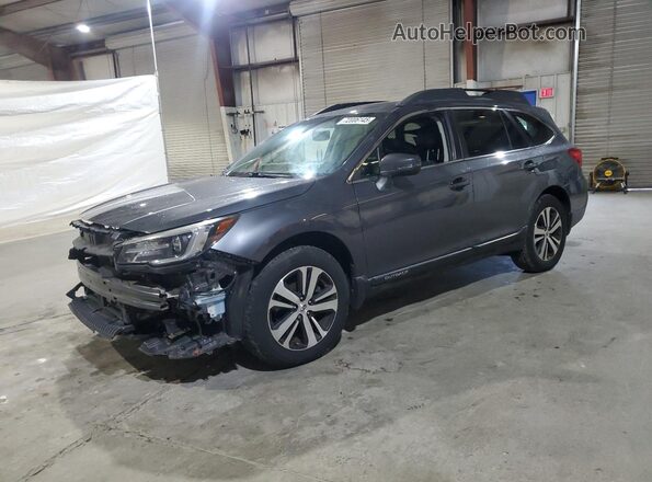4S4BSENC2J3303201 2018 SUBARU OUTBACK Серый Передняя левая четверть