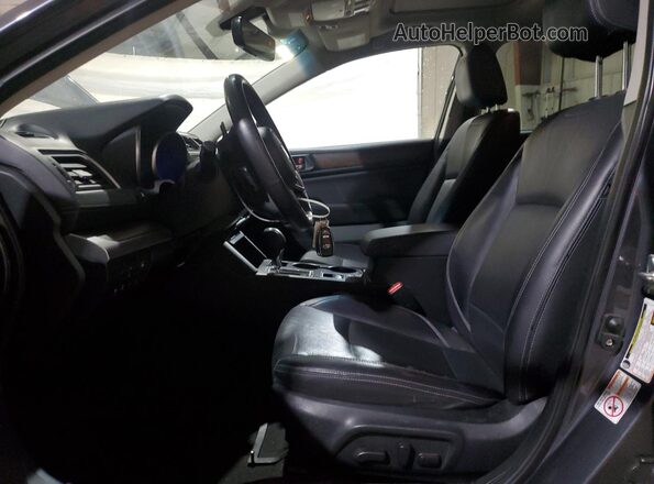 4S4BSENC2J3303201 2018 SUBARU OUTBACK Серый Вид салона спереди