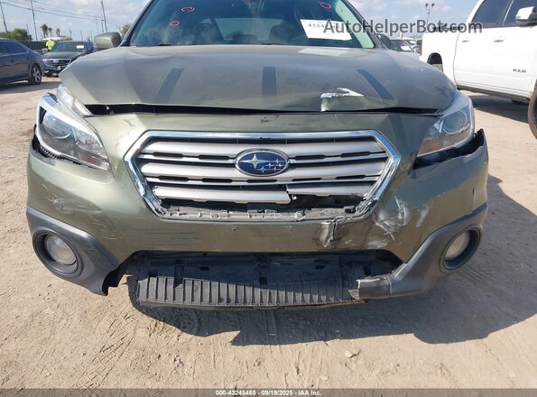 4S4BSENC3H3402393 2017 SUBARU OUTBACK Зеленый Вид спереди