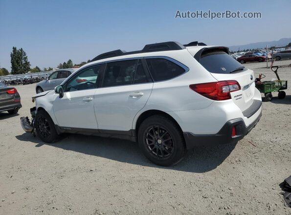 4S4BSENC8J3311447 2018 SUBARU OUTBACK White Tył lewy