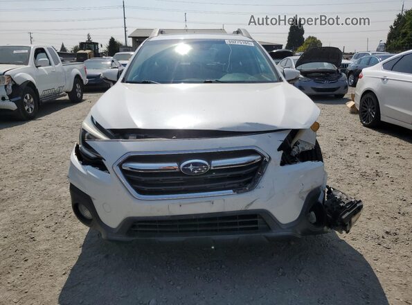 4S4BSENC8J3311447 2018 SUBARU OUTBACK White Widok z przodu