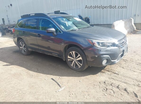 4S4BSENCXJ3348757 2018 SUBARU OUTBACK Gray Przód prawy
