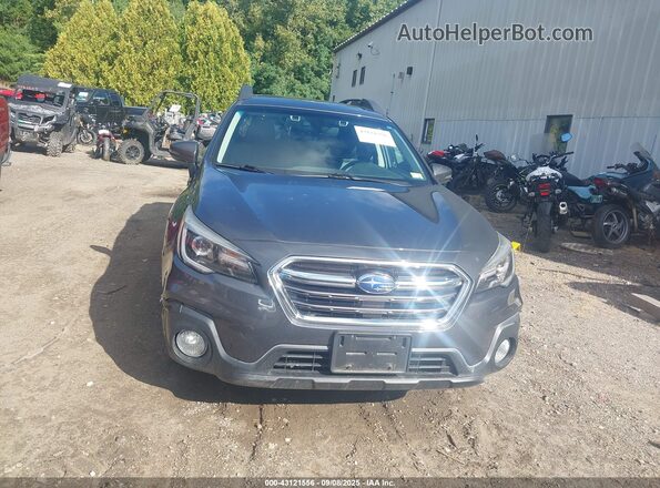 4S4BSENCXJ3348757 2018 SUBARU OUTBACK Gray Widok zestawu wskaźników