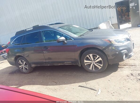 4S4BSENCXJ3348757 2018 SUBARU OUTBACK Gray Widok wnętrza z tyłu