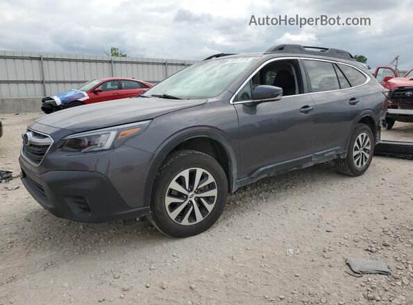4S4BTADC0M3122755 2021 SUBARU OUTBACK Charcoal Front left