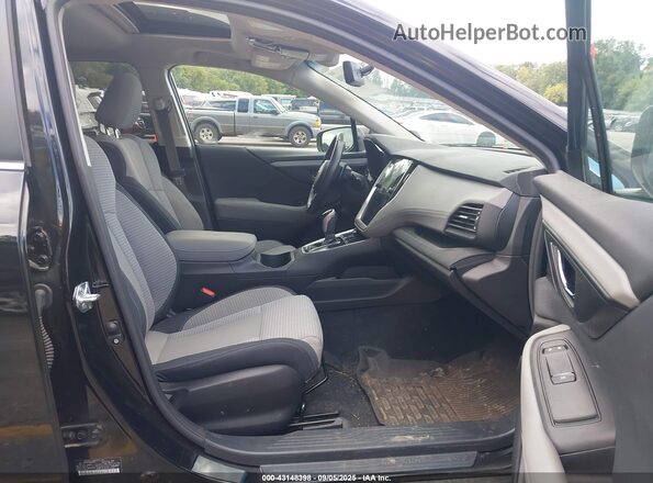 4S4BTAFC3M3201074 2021 SUBARU OUTBACK Черный Вид салона спереди