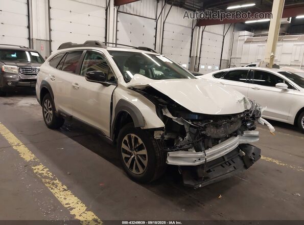 4S4BTAFC6R3213422 2024 SUBARU OUTBACK Белый Передняя правая четверть