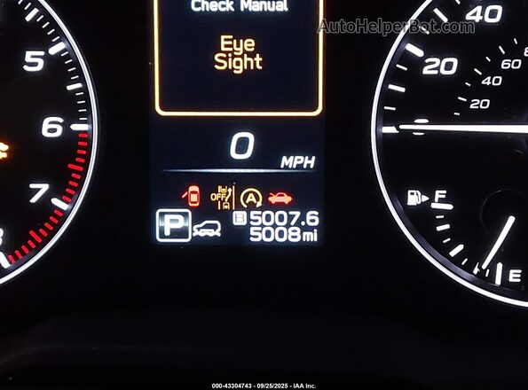 4S4BTAFC8S3236125 2025 SUBARU OUTBACK Серый 