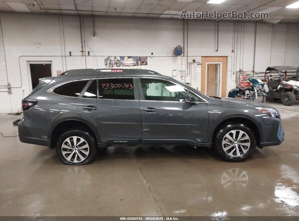 4S4BTAFC8S3236125 2025 SUBARU OUTBACK Серый Вид задней части салона