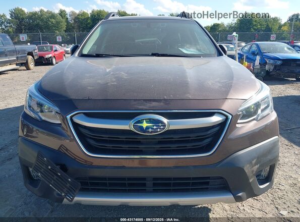 4S4BTALC8L3210002 2020 SUBARU OUTBACK Brown Vista frontal