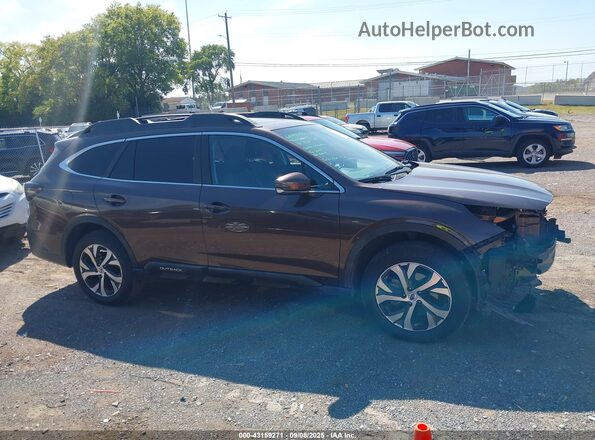 4S4BTANC4M3201781 2021 SUBARU OUTBACK Коричневый Вид задней части салона