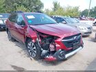 2024 Subaru Outback Limited Red vin: 4S4BTANC8R3249386