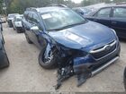 2020 Subaru Outback Touring Blue vin: 4S4BTAPC3L3232189