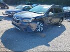 2021 Subaru Outback Touring Gray vin: 4S4BTAPC7M3118424