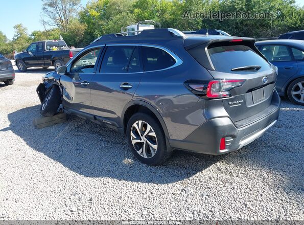 4S4BTAPC7M3118424 2021 SUBARU OUTBACK Gray Trasero izquierdo