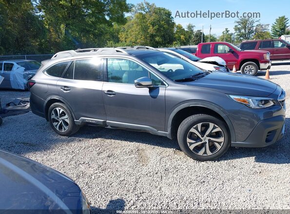 4S4BTAPC7M3118424 2021 SUBARU OUTBACK Gray Vista interior trasera
