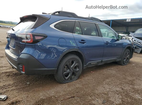 4S4BTGJD8M3115584 2021 SUBARU OUTBACK Blue Հետևի աջ