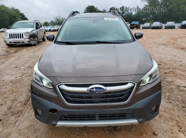 4S4BTGNDXM3170192 2021 SUBARU OUTBACK Brown Front view