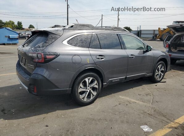 4S4BTGPD2M3105690 2021 SUBARU OUTBACK Gray Trasero derecho