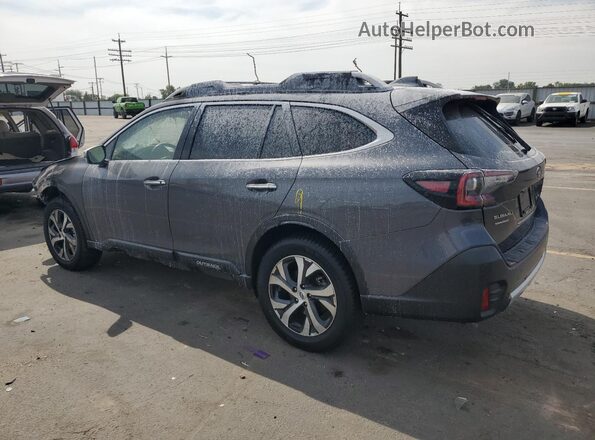 4S4BTGPD2M3105690 2021 SUBARU OUTBACK Gray Trasero izquierdo