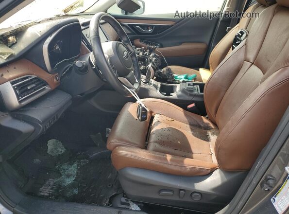 4S4BTGPD2M3105690 2021 SUBARU OUTBACK Gray Vista interior delantera