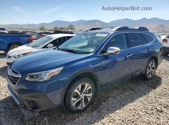 4S4BTGPDXM3224538 2021 SUBARU OUTBACK Blue Vista tres cuartos delantera izquierda