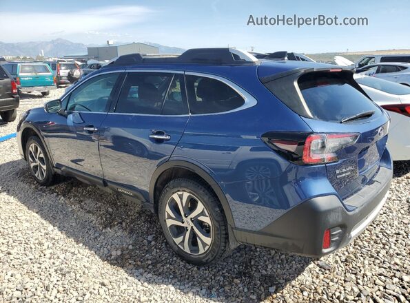 4S4BTGPDXM3224538 2021 SUBARU OUTBACK Blue Trasero izquierdo