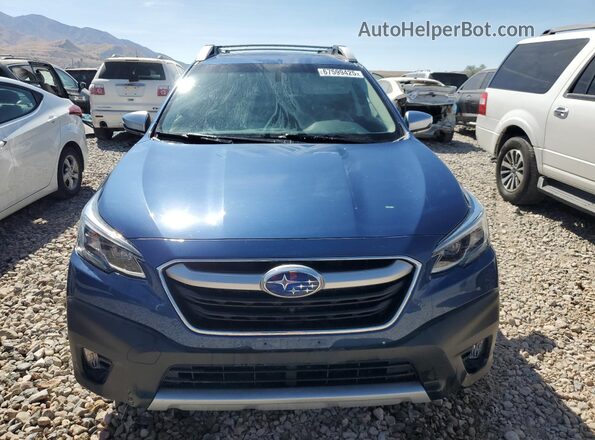 4S4BTGPDXM3224538 2021 SUBARU OUTBACK Blue Vista frontal