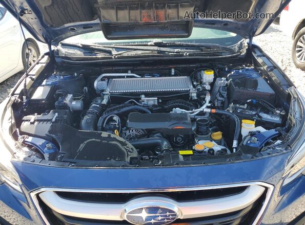 4S4BTGPDXM3224538 2021 SUBARU OUTBACK Blue Vista interior trasera