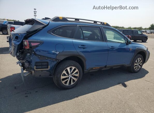 4S4BTGSD1S3200200 2025 SUBARU OUTBACK Синий Задняя правая четверть