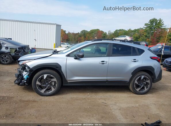 4S4GUHM61S3706228 2025 SUBARU CROSSTREK Серебряный 