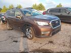 2020 Subaru Ascent Premium Коричневый vin: 4S4WMAFD8L3474002
