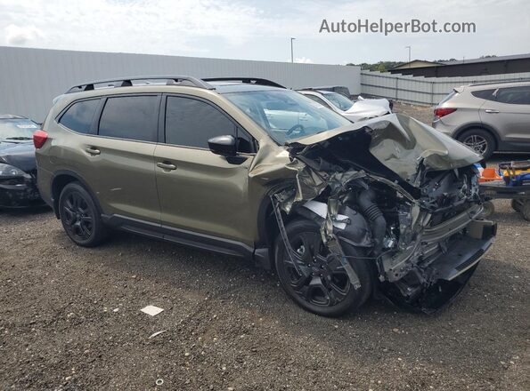 4S4WMAFD9S3425826 2025 SUBARU ASCENT Зеленый Передняя правая четверть