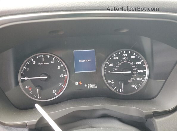 4S4WMAFD9S3425826 2025 SUBARU ASCENT Зеленый Вид щитка приборов