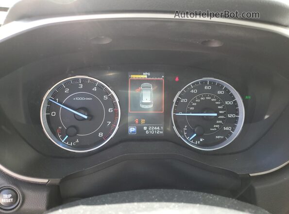 4S4WMAPD7M3416883 2021 SUBARU ASCENT White Widok zestawu wskaźników