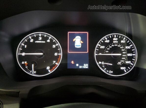 4S4WMAWD5S3418162 2025 SUBARU ASCENT Зеленый Вид щитка приборов