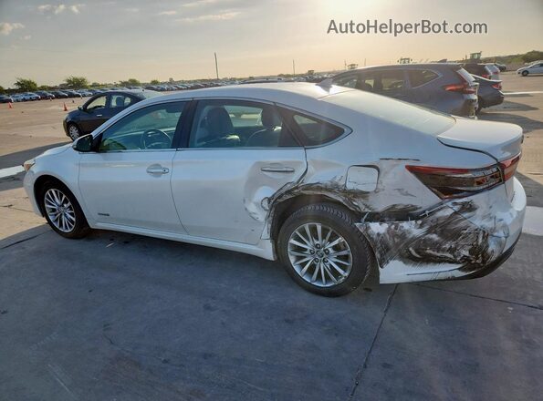 4T1BD1EB3GU048555 2016 TOYOTA AVALON White Tył lewy