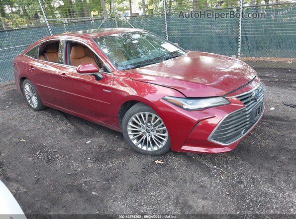4T1DA1AB7MU004397 2021 TOYOTA LIMITED Красный Передняя правая четверть