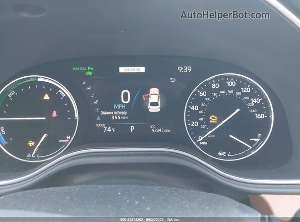 4T1DA1AB7MU004397 2021 TOYOTA LIMITED Красный Вид задних сидений